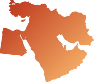 Map of the Middle-East